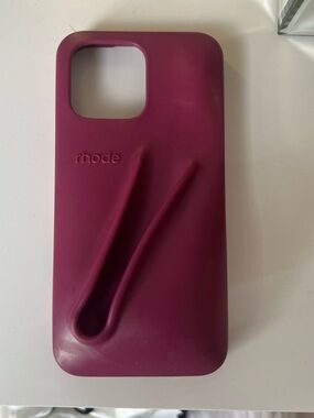 Burgundy rhode iPhone 16 pro max phone case